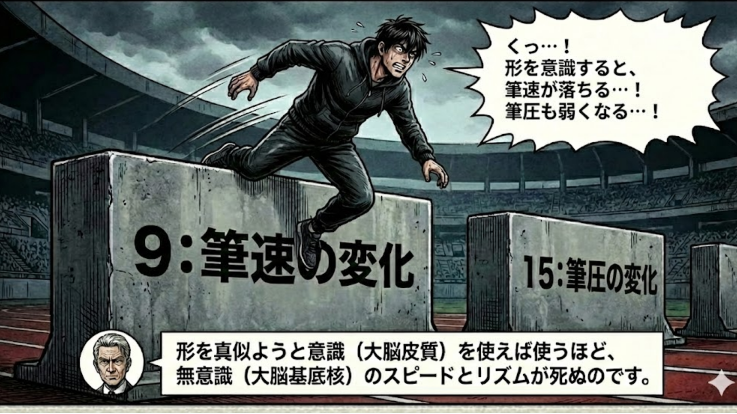 負荷による崩壊