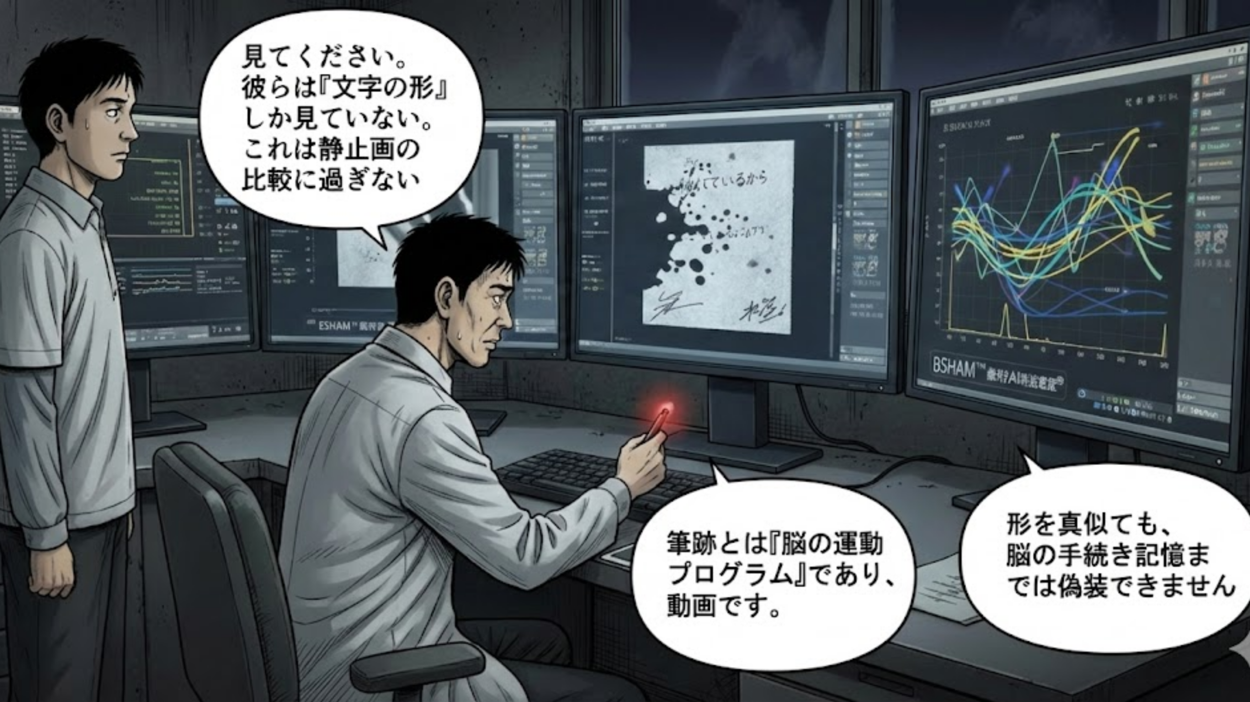 看破：脳の痕跡を監査する