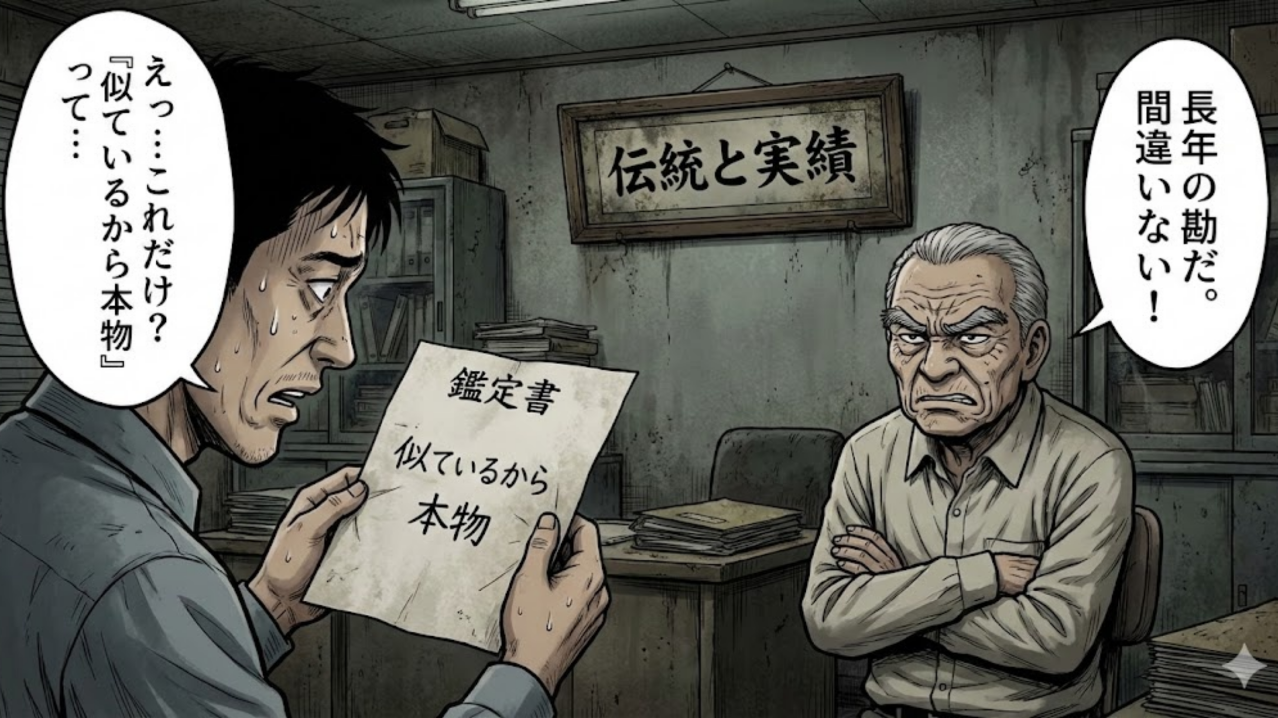 絶望：伝統芸能化する鑑定