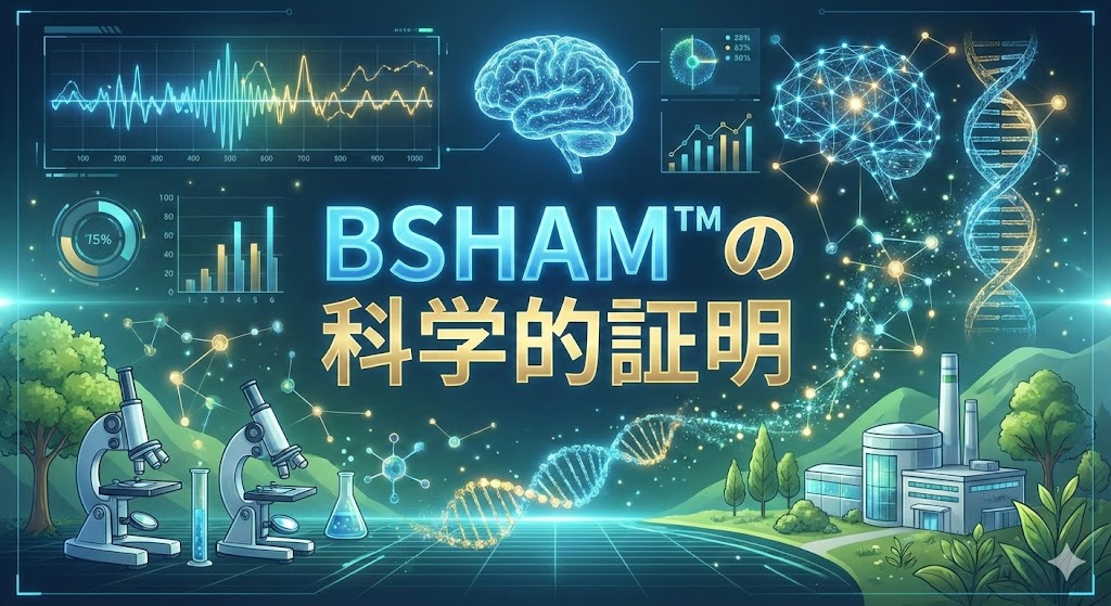 BSHAM™の科学的証明